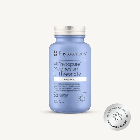 Phytoceutics Phytopure Magnesium L-Threonate Advanced Capsules 60 Capsules