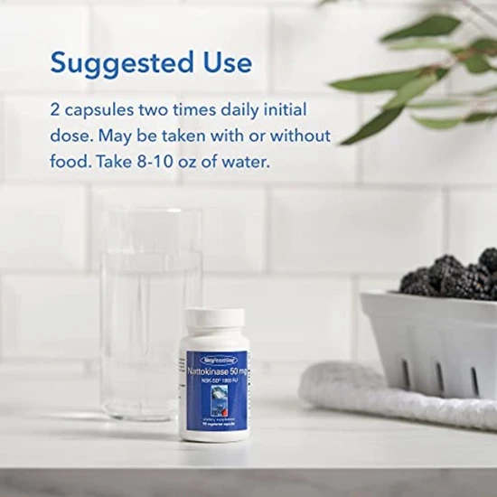 Allergy Research Group Nattokinase NSK-SD 50mg 90 Capsules