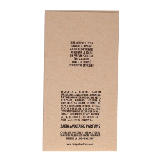 Zadig & Voltaire This Is Her! Vibes Of Freedom Eau De Parfum 100ml