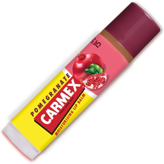 Carmex Ultra Moisturising Lip Balm Stick SPF 15 Pomegranate