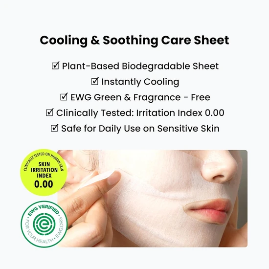PO:DL PODL Red Bean Panthenol Coolfit Gelfting Mask x4