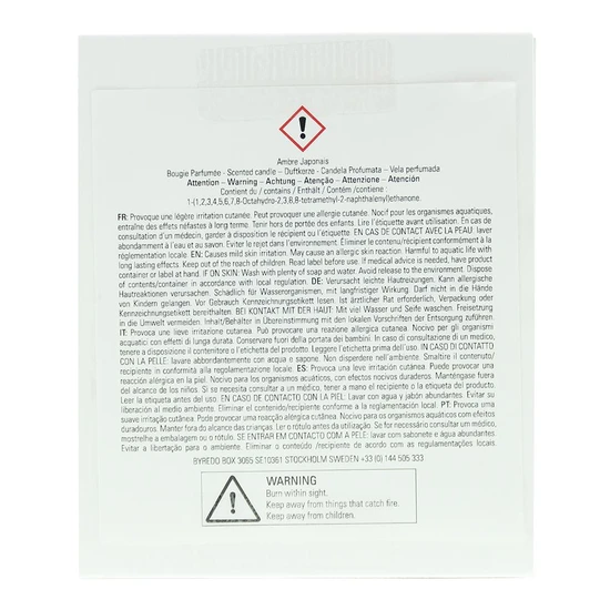 Byredo Ambre Japonais Candle 240g