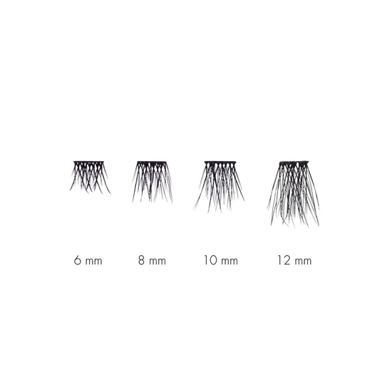 Sweed Lashes Cluster 3d Long Lashes