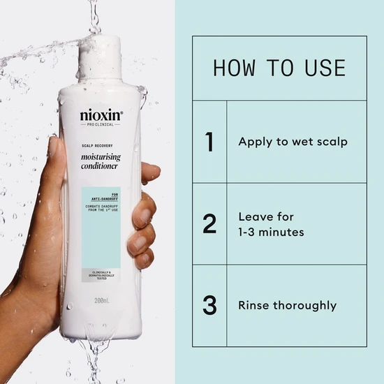 Nioxin Pro Clinical Scalp Recovery Conditioner For Itchy, Flaky Scalp 200ml
