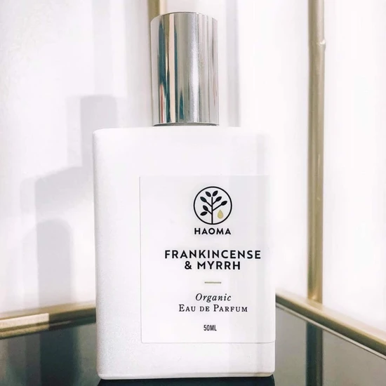 Haoma Frankincense & Myrrh Organic Eau De Parfum 50ml