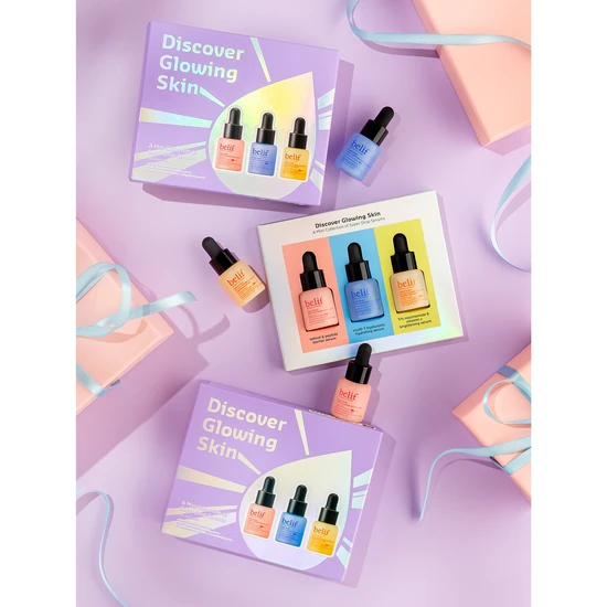 Belif Super Drops Discover Glowing Skin Serum Mini Kit
