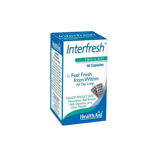 Health Aid Interfresh Fresh Breath Capsules 60 Capsules