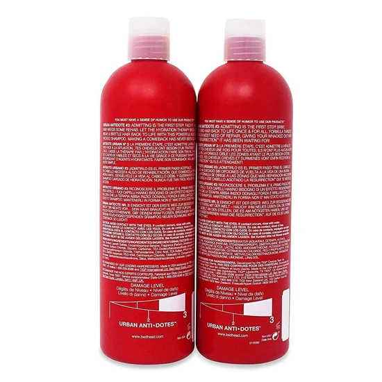 TIGI Bed Head Urban Antidotes Resurrection Tween Set: Shampoo & Conditioner 750ml