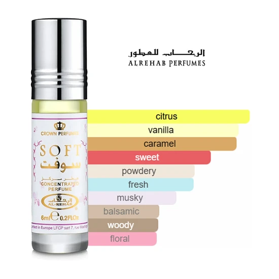 Al-Rehab Soft Perfume Oil 6ml