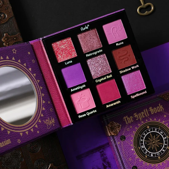 RUDE COSMETICS The Spell Book Eyeshadow Palette Passion