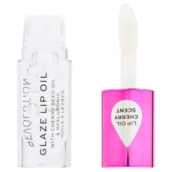 Revolution Glaze Lip Oil Lust Clear