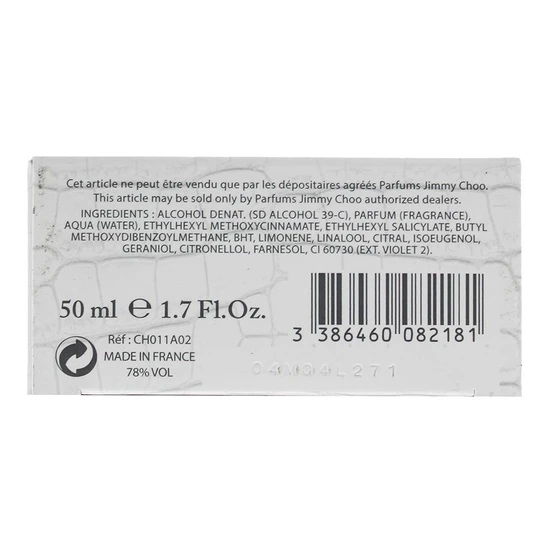 Jimmy Choo Man Ice Eau De Toilette 50ml