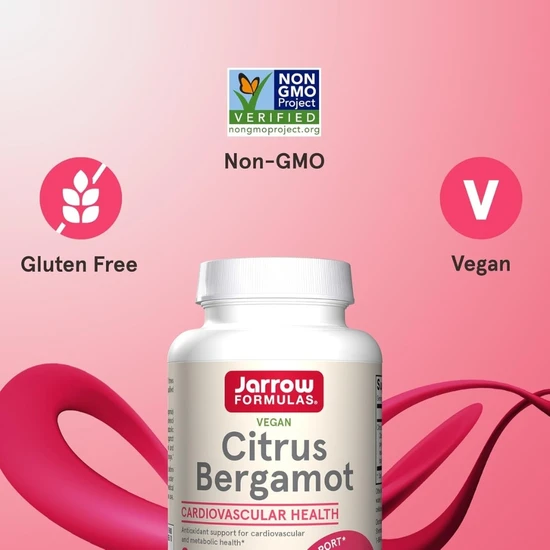 Jarrow Formulas Citrus Bergamot 500mg | 120 Veg Caps