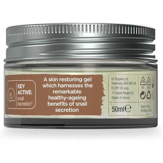 Dr. Organic Tone & Restore Snail Gel 50ml
