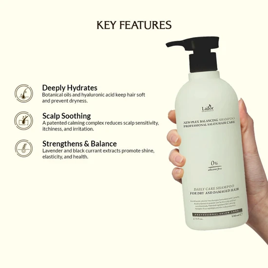 Lador New-Plex Balancing Shampoo 530ml