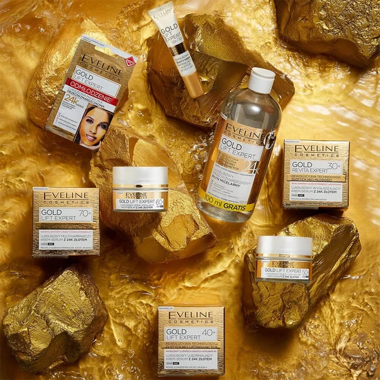 Eveline Gold Lift Expert Rejuvenation Luxury Anti-Wrinkle Mask 3-in-1 7ml