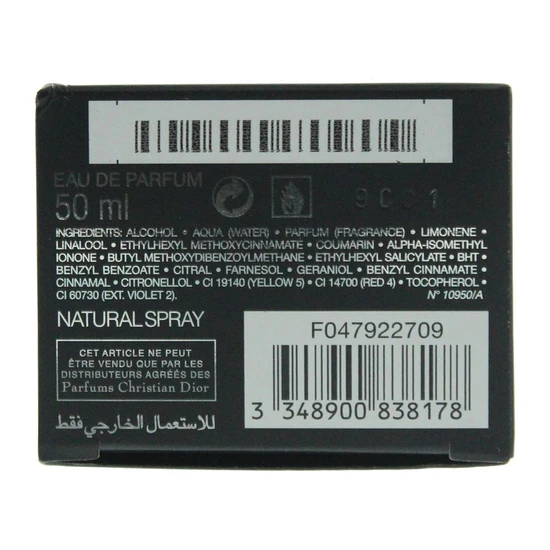 DIOR Homme Eau De Parfum Intense 50ml