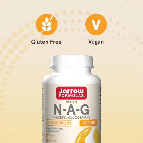 Jarrow Formulas NAG NAcetylDGlucosamine Vegicaps 120 Vegicaps