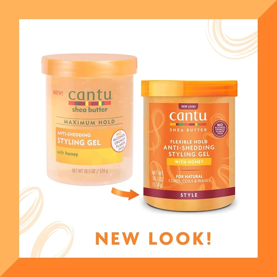 Cantu Shea Butter Anti-shedding Styling Gel 524g