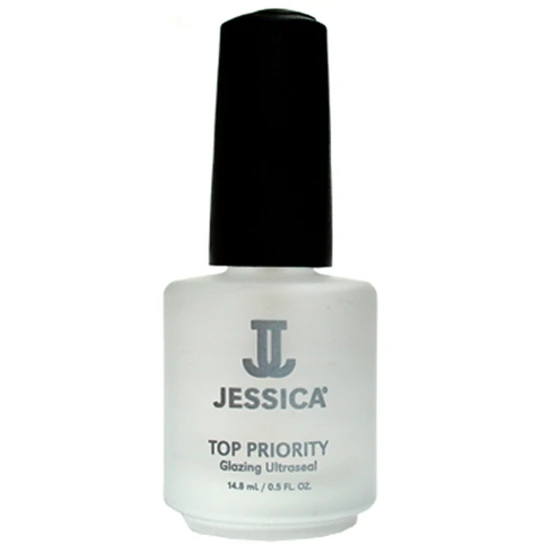 Jessica Top Priority Glazing Ultraseal Top Coat 14.8ml