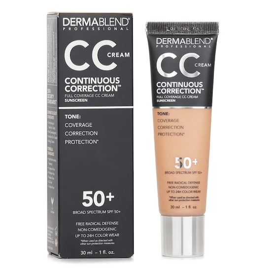 Dermablend Continuous Correction CC Cream SPF 50 37N Medium 1