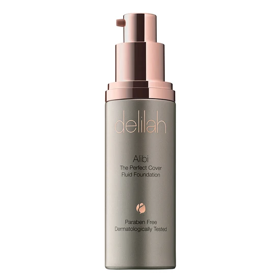 delilah Alibi The Perfect Cover Fluid Foundation Bamboo