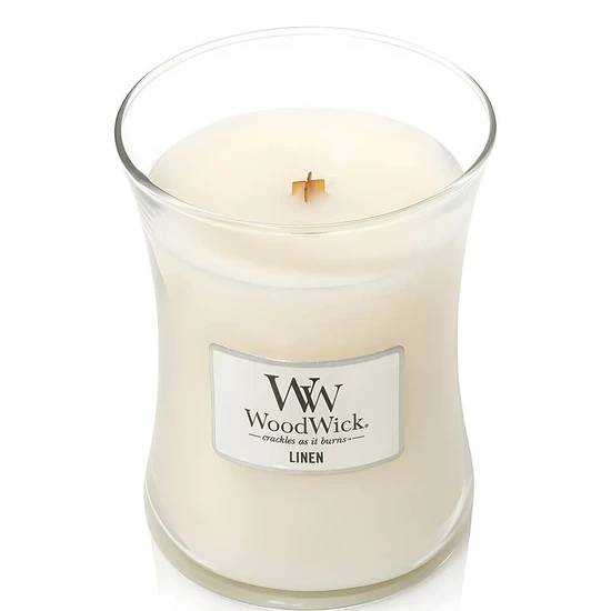 WoodWick Linen Medium Hourglass