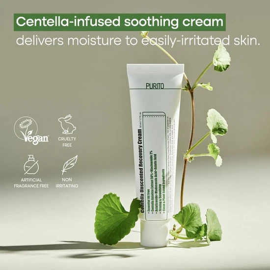 Purito Centella Unscented Recovery Cream 50ml