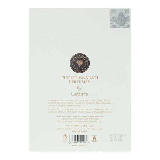 Lattafa Niche Emarati Toleen Eau De Parfum 80ml