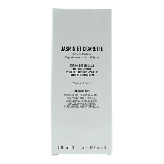 Etat Libre d'Orange Jasmin Et Cigarette Eau De Parfum 100ml