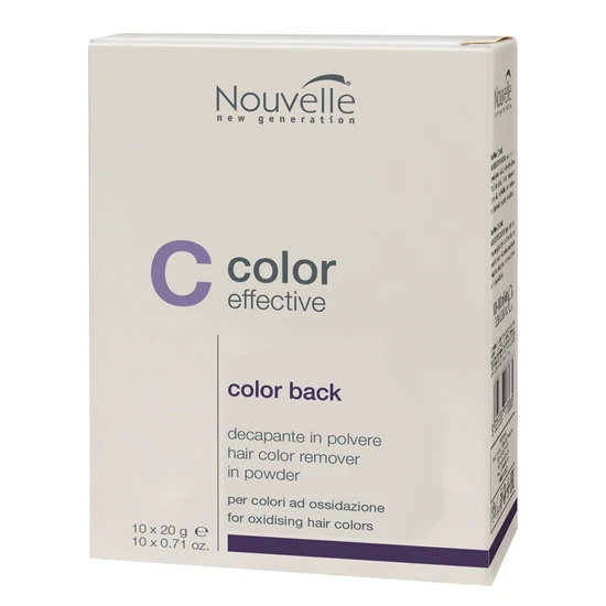 Nouvelle Colour Effective Colour Back Hair Colour Remover Powder 10 X 20 g