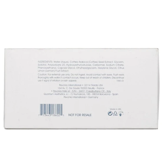 Pevonia Botanica Green Coffee Concentrate 4x15ml