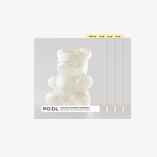 PO:DL PODL Rice Glutathione Hydromask x4