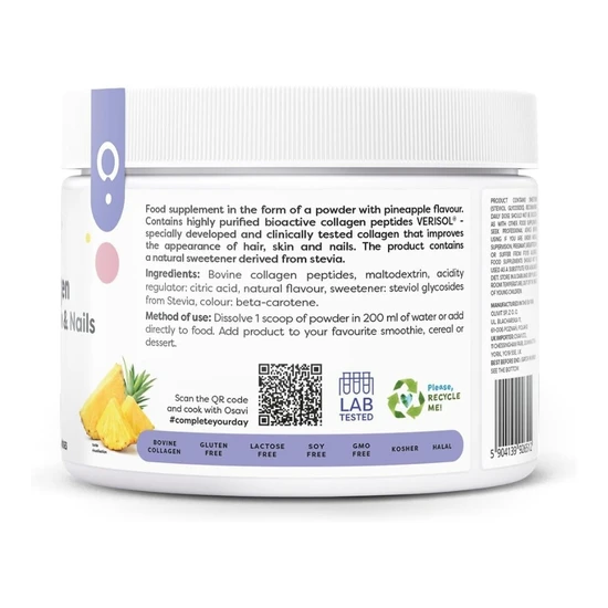 Osavi Collagen Peptides Pineapple 150g