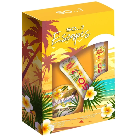 SO...? Escapes Bali Breeze Dream Girl Gift Set