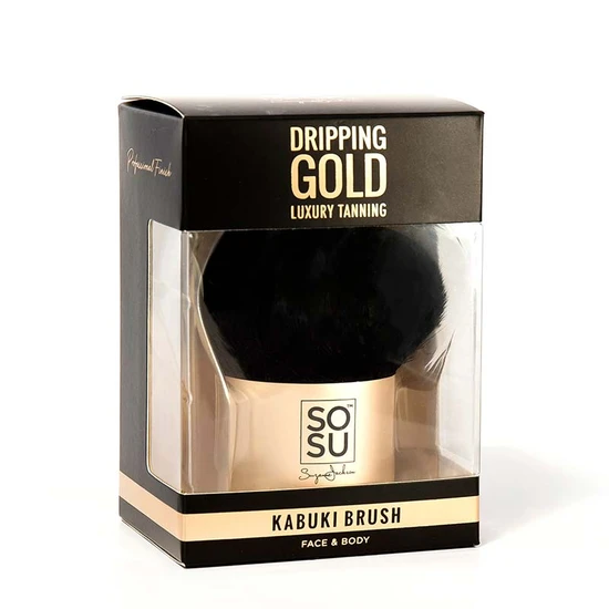 SOSU by SJ Dripping Gold Kabuki Brush Full Size