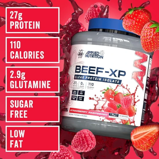 Applied Nutrition Beef-XP Strawberry Raspberry 1800g