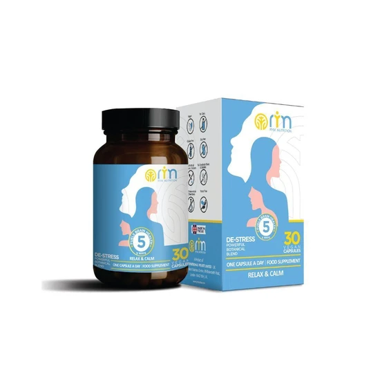 RYM Nutrition De-Stress Relax & Calm Capsules 30 Capsules