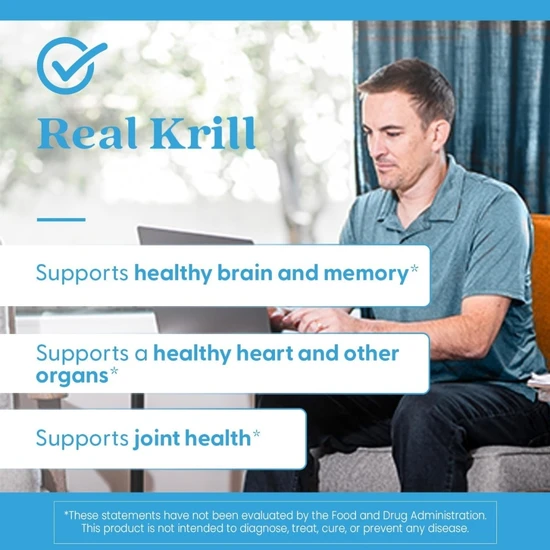 Doctor's Best Real Krill 350mg - 60 softgels
