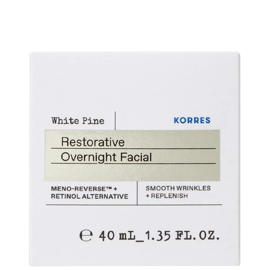 Korres White Pine Meno-Reverse Restorative Overnight Facial 40ml