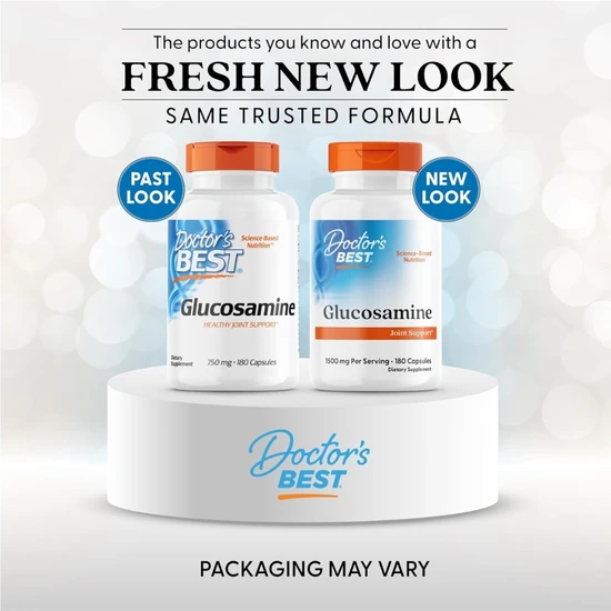 Doctor's Best Glucosamine Sulphate 750mg - 180 Capsules