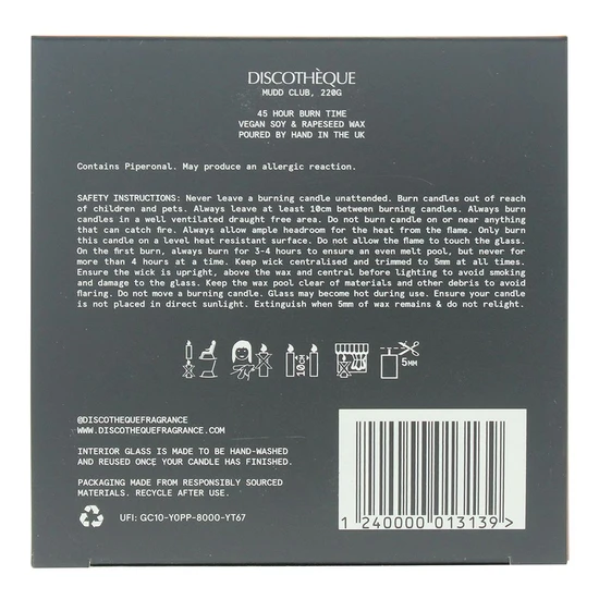 Discotheque Mudd Club Candle 220g