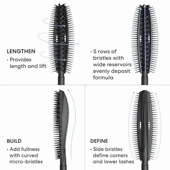 bareMinerals Strength & Length Serum-Infused Mascara Black