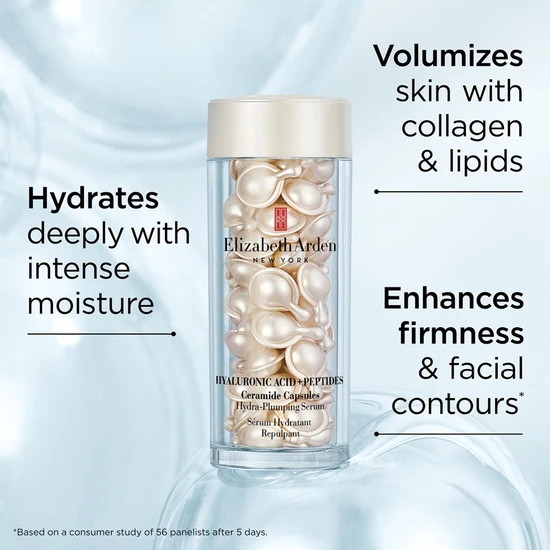 Elizabeth Arden Hyaluronic Acid + Peptides Ceramide Capsules Hydra-Plumping Serum 30pc