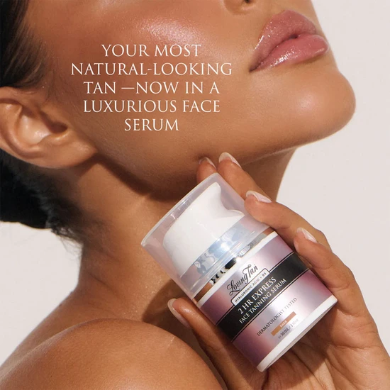 Loving Tan 2 HR Express Face Tanning Serum Dark 30ml