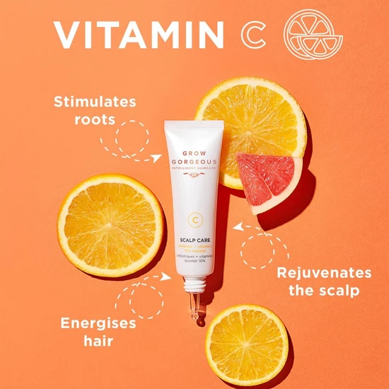 Grow Gorgeous Stimulating Vitamin C 10% Booster + Prebiotic 30ml
