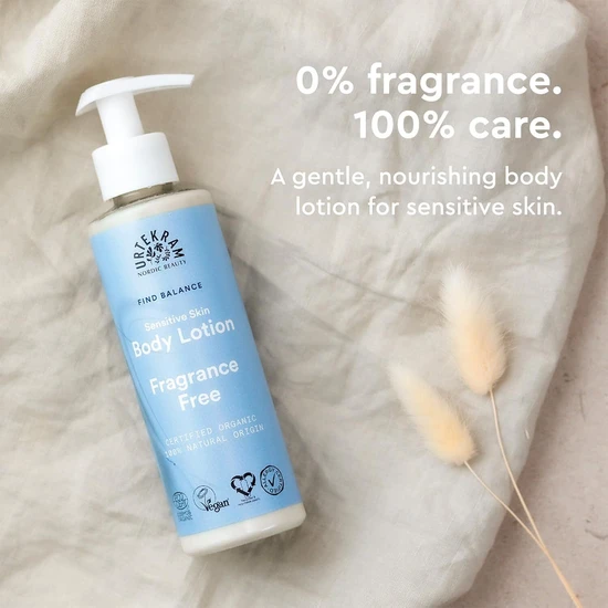 Urtekram Fragrance Free Sensitive Skin Body Lotion 245ml