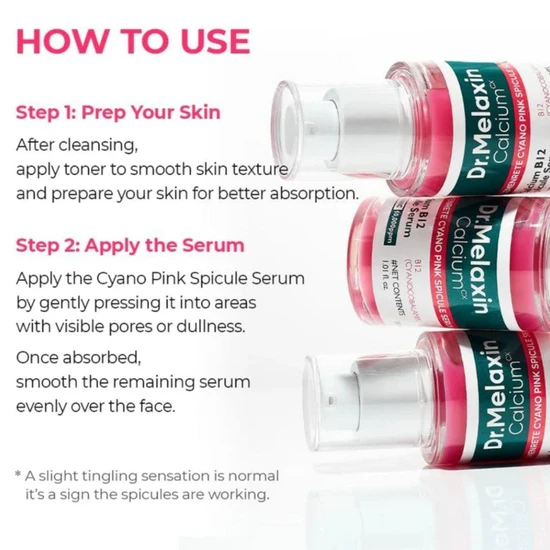 Dr.Melaxin Cemenrete Cyano Pink Spicule Serum 30ml