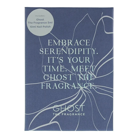 Ghost Original Gift Set 5ml Eau De Toilette + 10ml Ghost Metallic Blue Nail Polish