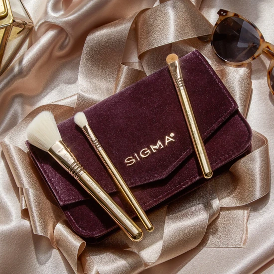 Sigma Beauty Elite Essential Trio Brush Set